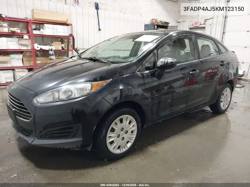 3FADP4AJ5KM123150 2019 Ford Fiesta S