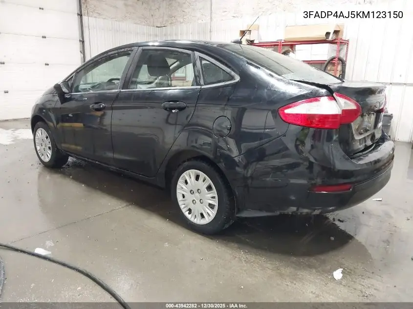 3FADP4AJ5KM123150 2019 Ford Fiesta S