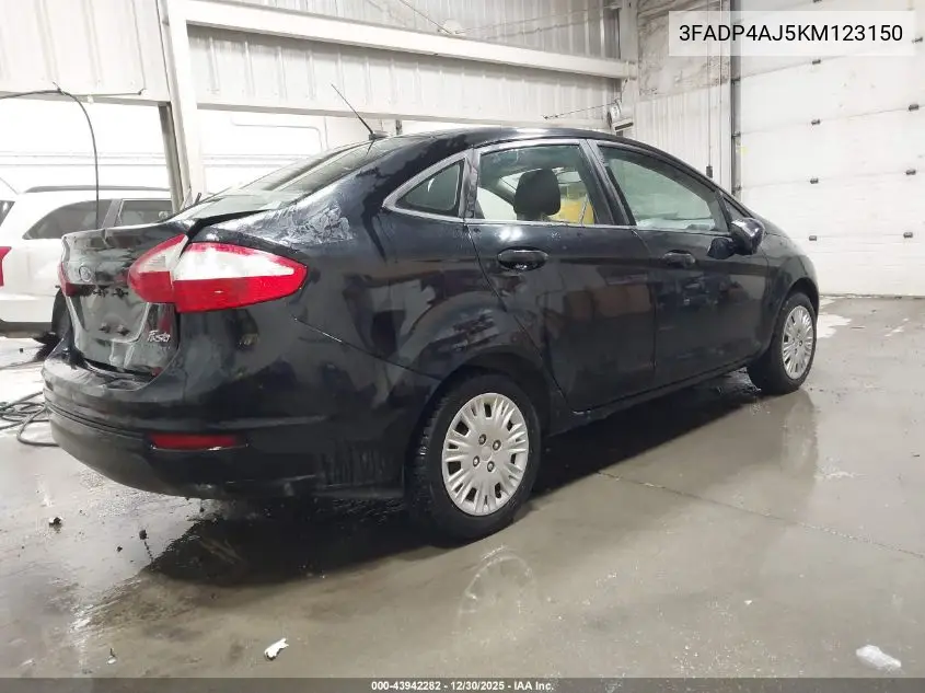 3FADP4AJ5KM123150 2019 Ford Fiesta S