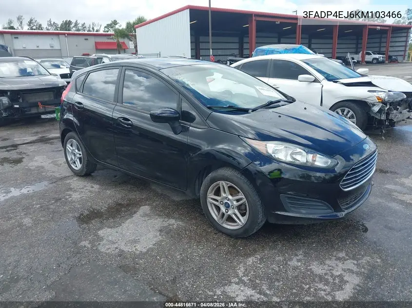 3FADP4EJ6KM103466 2019 Ford Fiesta Se