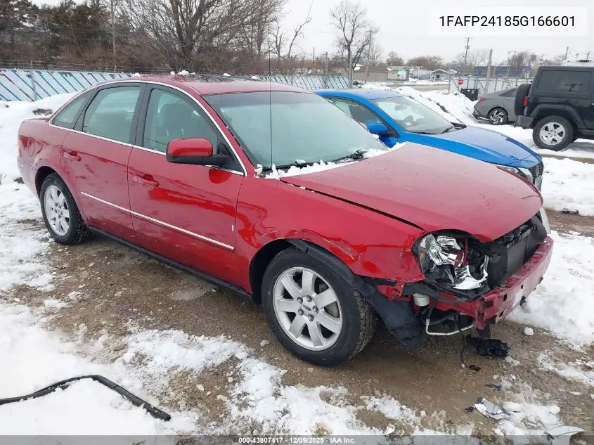 1FAFP24185G166601 2005 Ford Five Hundred Sel