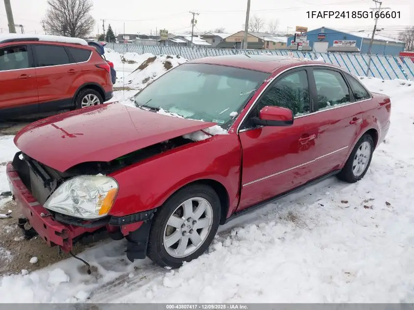 1FAFP24185G166601 2005 Ford Five Hundred Sel