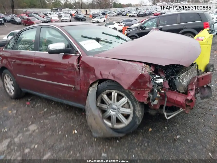 1FAHP25155G100885 2005 Ford Five Hundred Limited