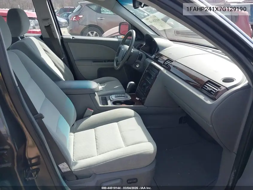 2007 Ford Five Hundred Sel VIN: 1FAHP241X7G129190 Lot: 44518144