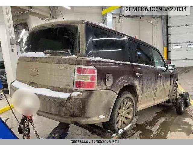 2FMEK63C69BA27834 2009 Ford Flex Limited