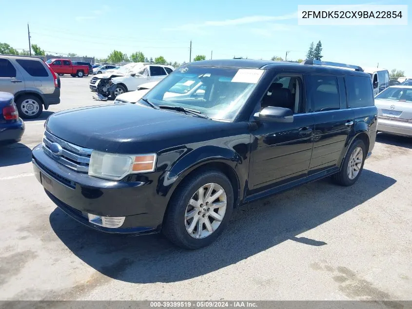 2009 Ford Flex Sel VIN: 2FMDK52CX9BA22854 Lot: 39399519