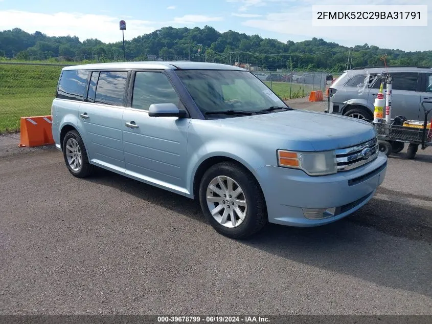 2FMDK52C29BA31791 2009 Ford Flex Sel