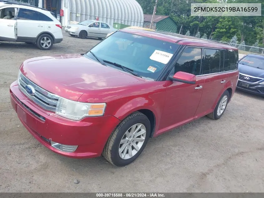 2FMDK52C19BA16599 2009 Ford Flex Sel