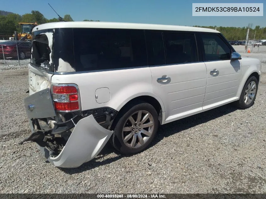 2FMDK53C89BA10524 2009 Ford Flex Limited