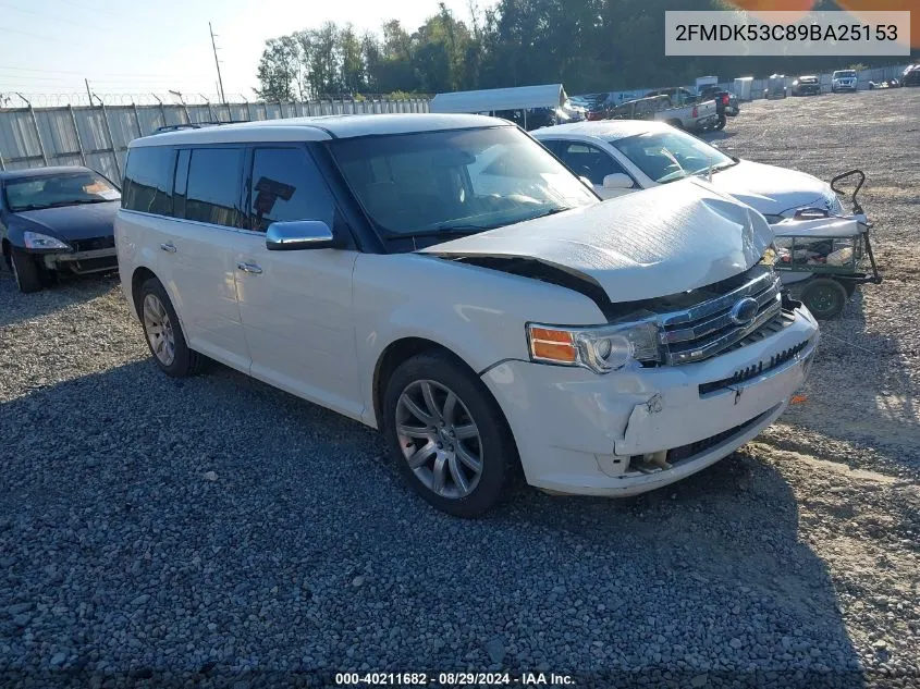 2FMDK53C89BA25153 2009 Ford Flex Limited