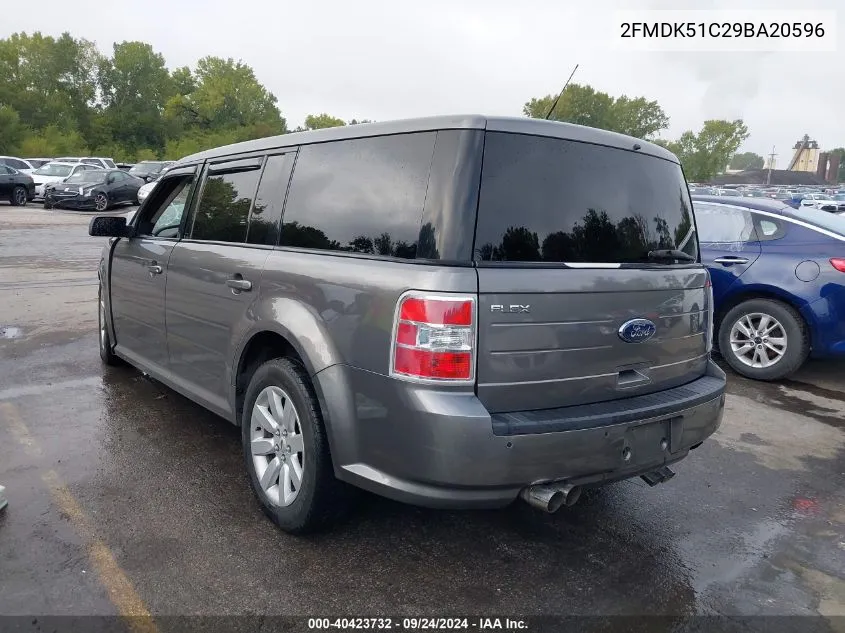 2FMDK51C29BA20596 2009 Ford Flex Se