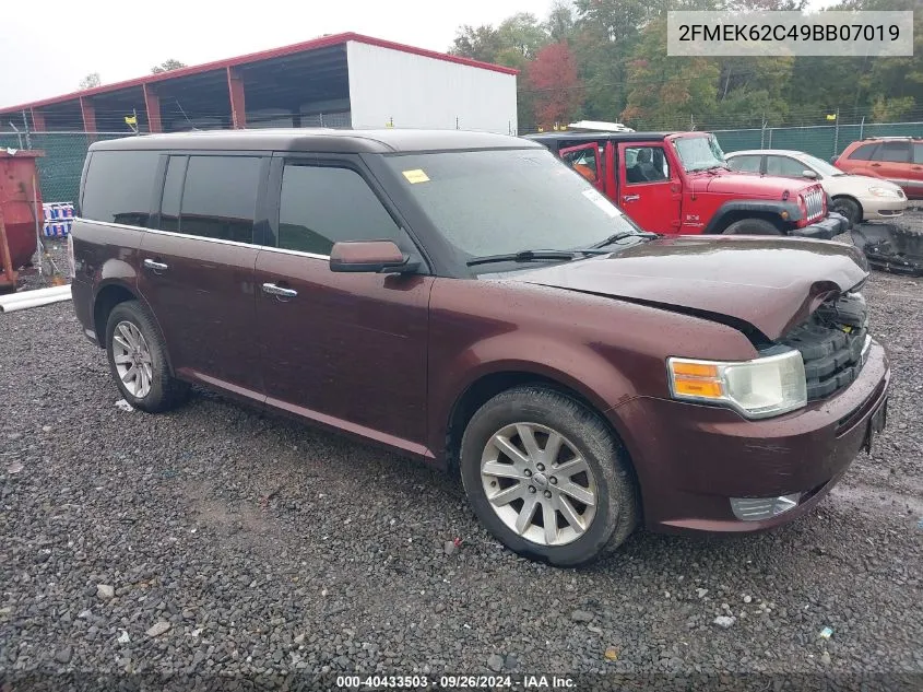 2FMEK62C49BB07019 2009 Ford Flex Sel