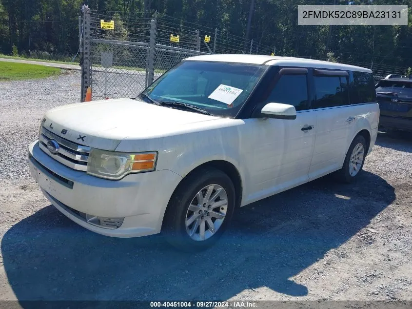 2FMDK52C89BA23131 2009 Ford Flex Sel