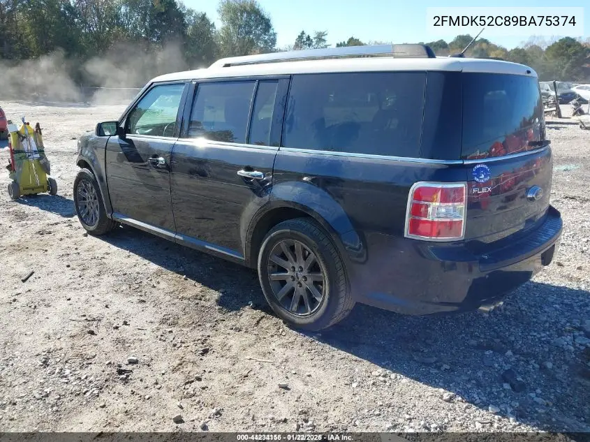 2FMDK52C89BA75374 2009 Ford Flex Sel