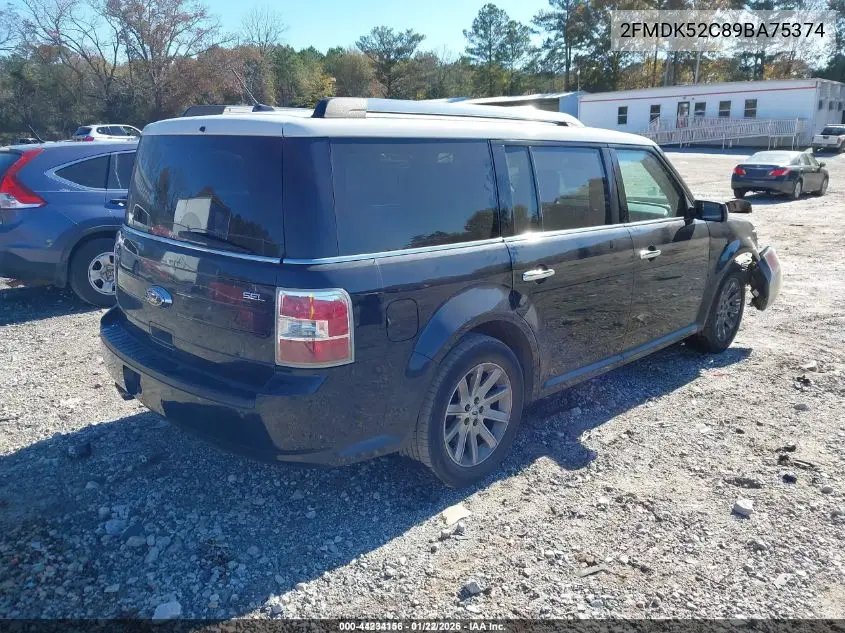 2FMDK52C89BA75374 2009 Ford Flex Sel