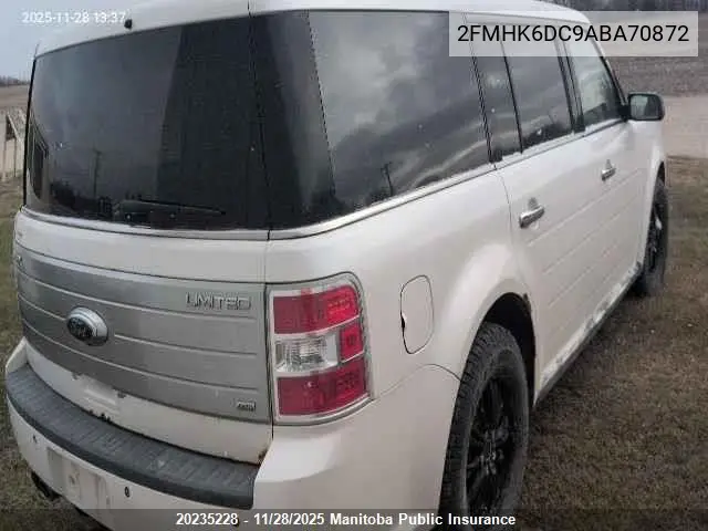 2FMHK6DC9ABA70872 2010 Ford Flex Limited