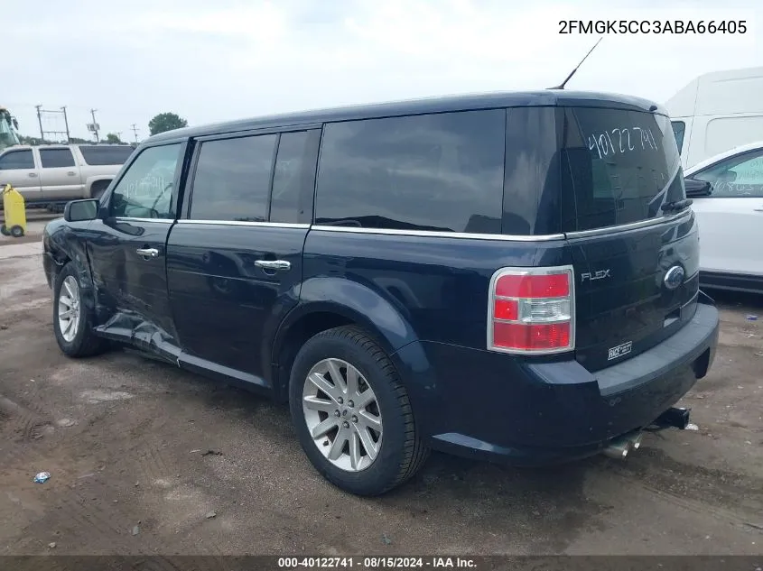 2FMGK5CC3ABA66405 2010 Ford Flex Sel