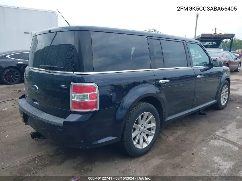 2FMGK5CC3ABA66405 2010 Ford Flex Sel