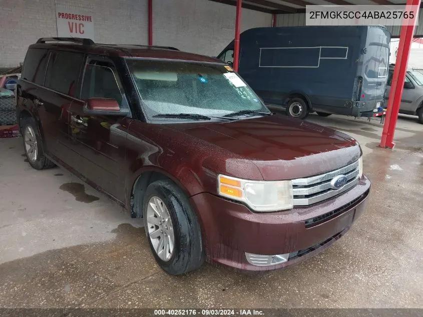 2FMGK5CC4ABA25765 2010 Ford Flex Sel