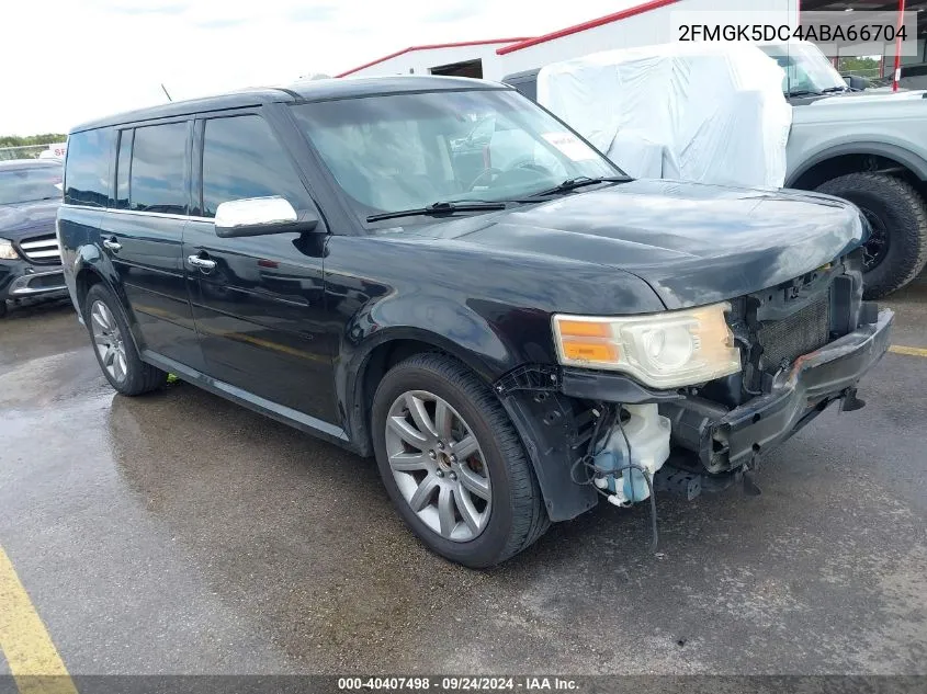 2FMGK5DC4ABA66704 2010 Ford Flex Limited