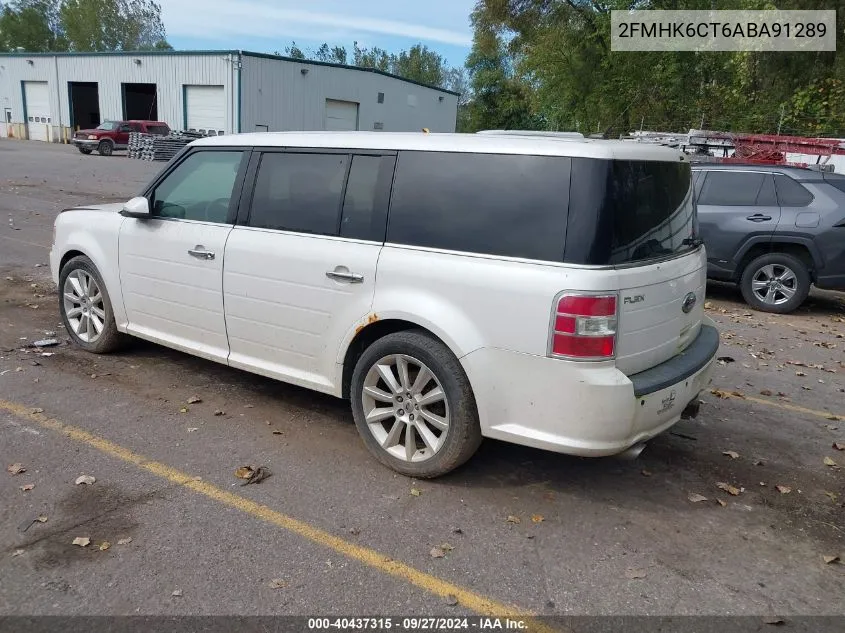 2FMHK6CT6ABA91289 2010 Ford Flex Sel