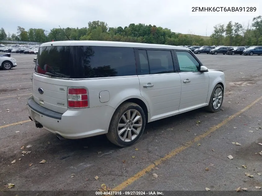 2FMHK6CT6ABA91289 2010 Ford Flex Sel