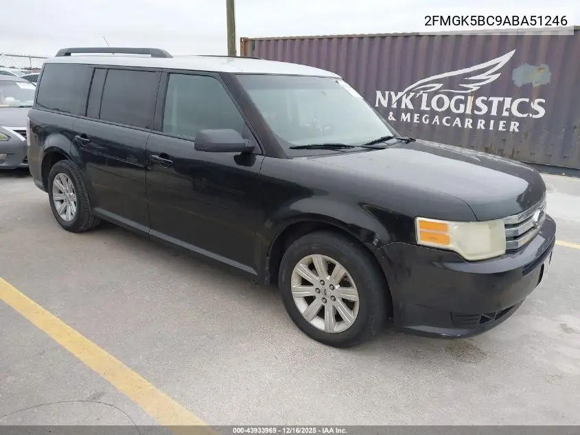 2FMGK5BC9ABA51246 2010 Ford Flex Se