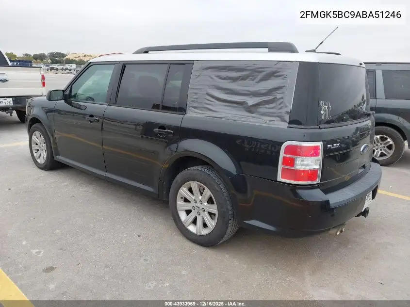 2FMGK5BC9ABA51246 2010 Ford Flex Se