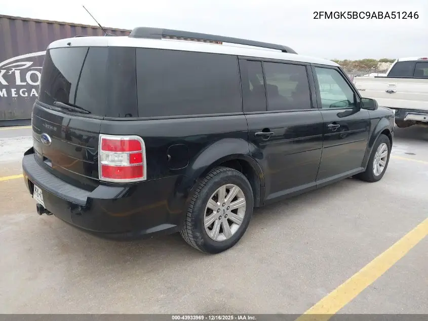 2FMGK5BC9ABA51246 2010 Ford Flex Se