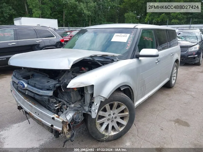 2FMHK6CC4BBD27424 2011 Ford Flex Sel