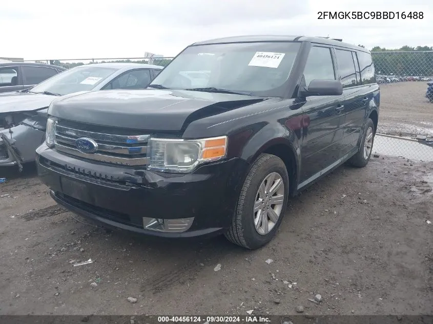 2FMGK5BC9BBD16488 2011 Ford Flex Se