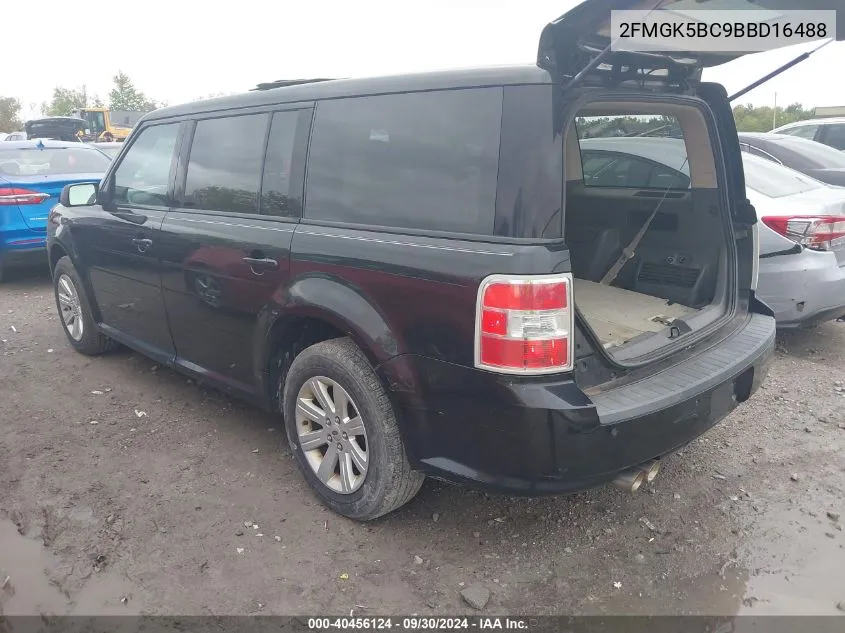 2FMGK5BC9BBD16488 2011 Ford Flex Se