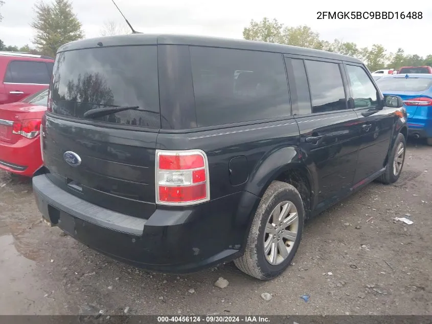 2FMGK5BC9BBD16488 2011 Ford Flex Se