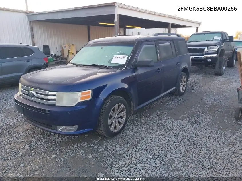 2FMGK5BC8BBA00256 2011 Ford Flex Se