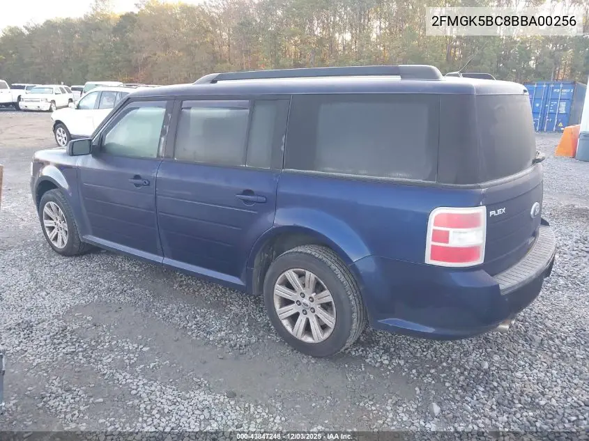 2FMGK5BC8BBA00256 2011 Ford Flex Se
