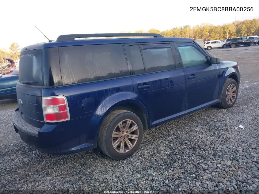 2FMGK5BC8BBA00256 2011 Ford Flex Se