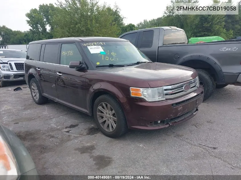 2FMHK6CC7CBD19058 2012 Ford Flex Sel