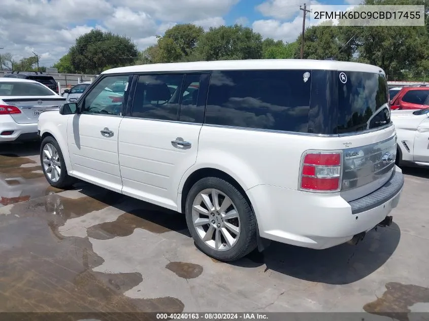 2FMHK6DC9CBD17455 2012 Ford Flex Limited