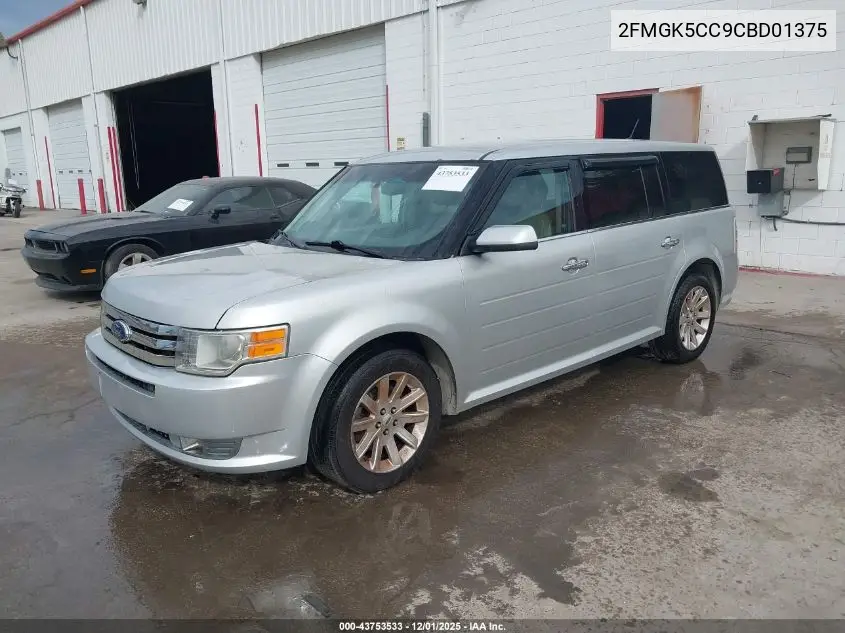 2FMGK5CC9CBD01375 2012 Ford Flex Sel