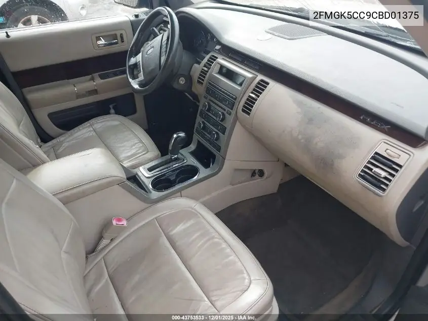 2FMGK5CC9CBD01375 2012 Ford Flex Sel