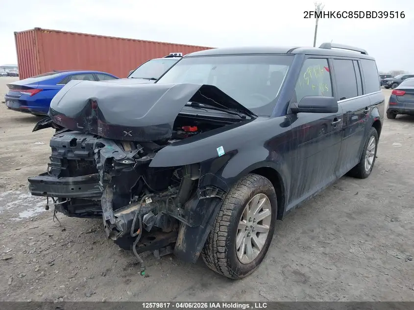 2FMHK6C85DBD39516 2013 Ford Flex Sel
