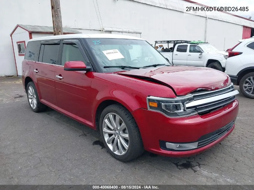 2FMHK6DT6DBD26485 2013 Ford Flex Limited