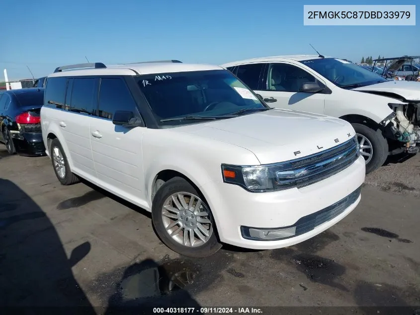 2FMGK5C87DBD33979 2013 Ford Flex Sel