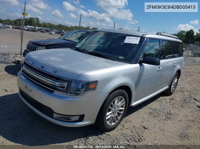 2FMGK5C84DBD05413 2013 Ford Flex Sel