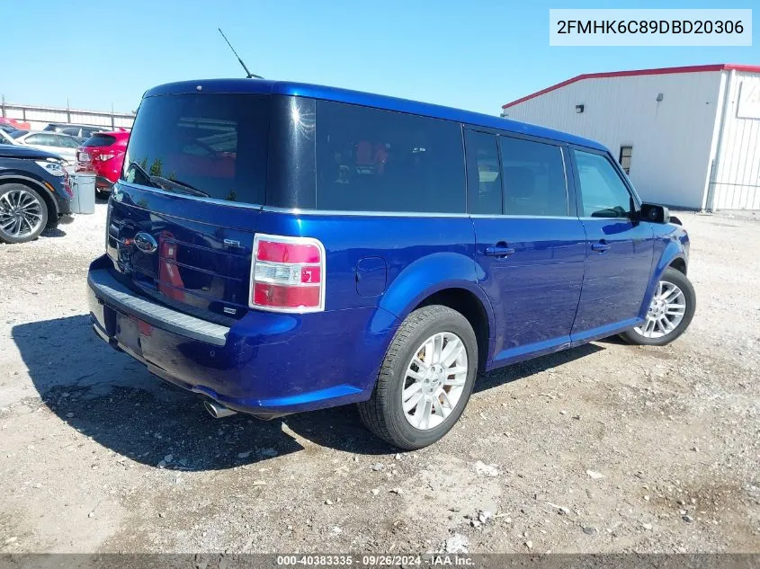 2FMHK6C89DBD20306 2013 Ford Flex Sel