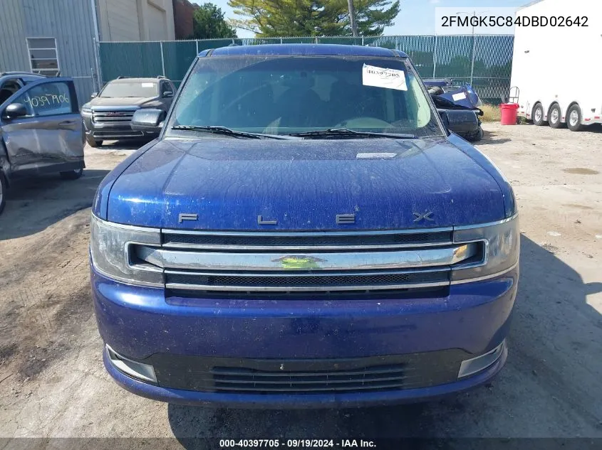 2FMGK5C84DBD02642 2013 Ford Flex Sel