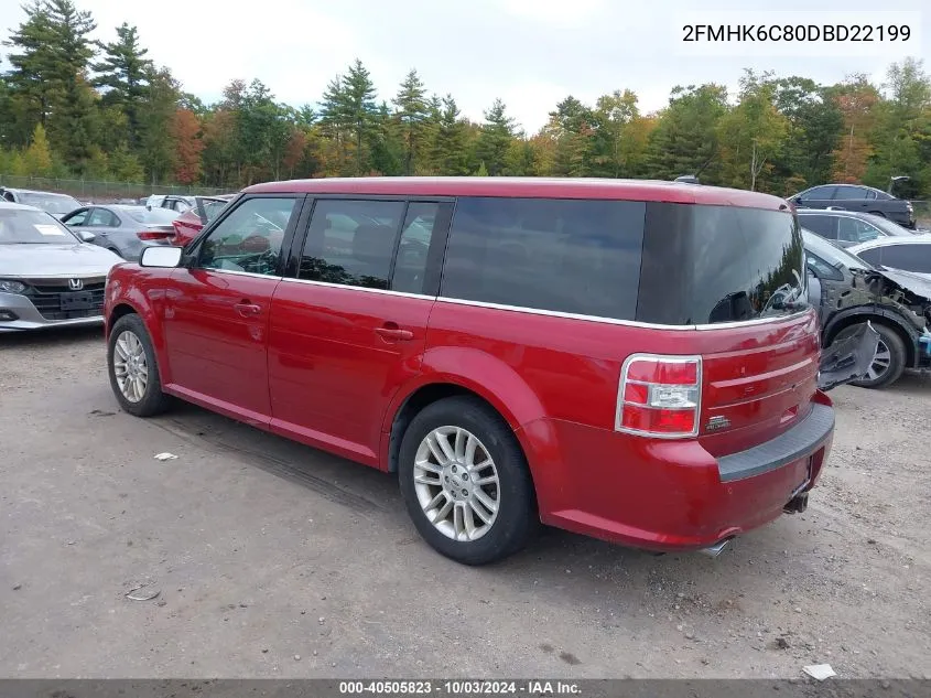 2FMHK6C80DBD22199 2013 Ford Flex Sel