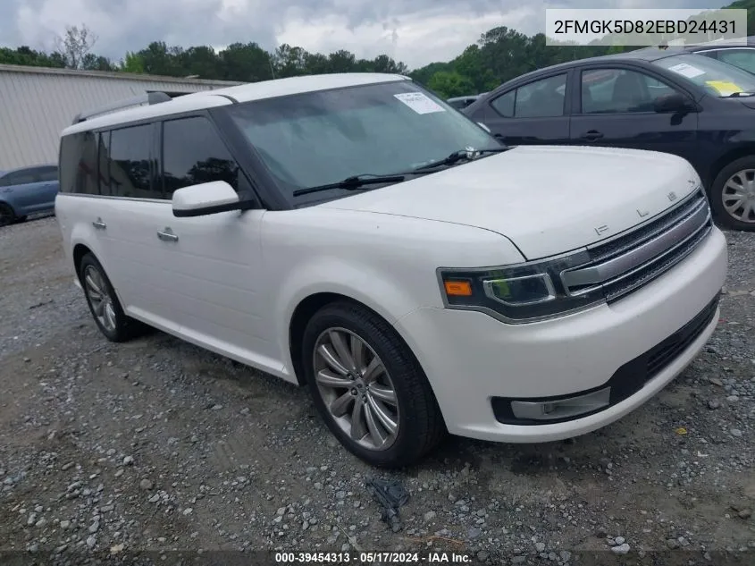 2FMGK5D82EBD24431 2014 Ford Flex Limited