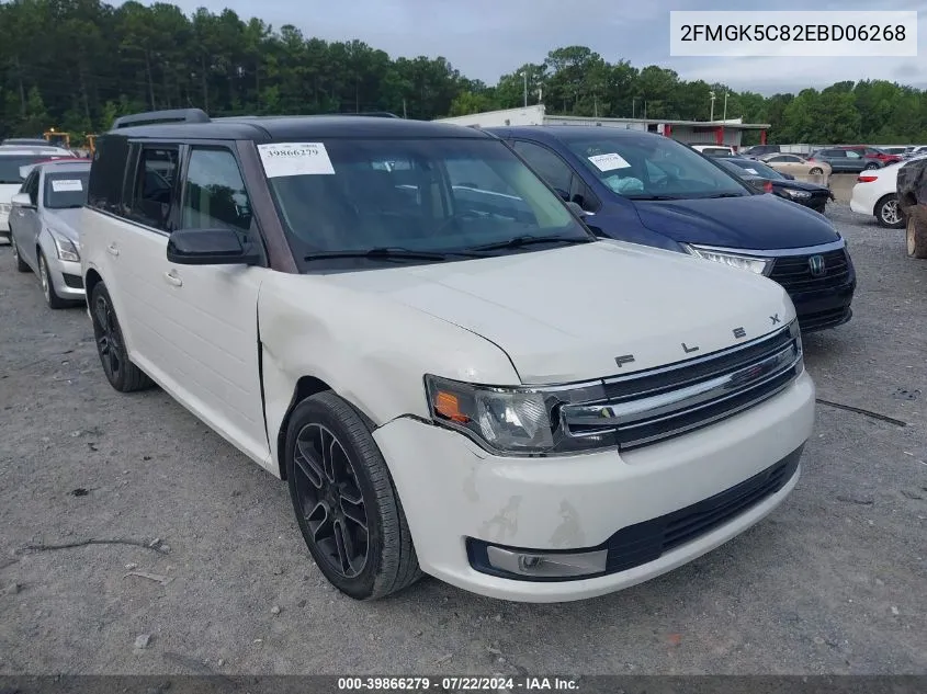 2FMGK5C82EBD06268 2014 Ford Flex Sel