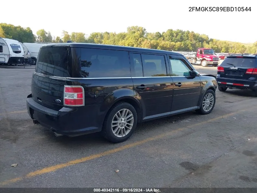 2FMGK5C89EBD10544 2014 Ford Flex Sel